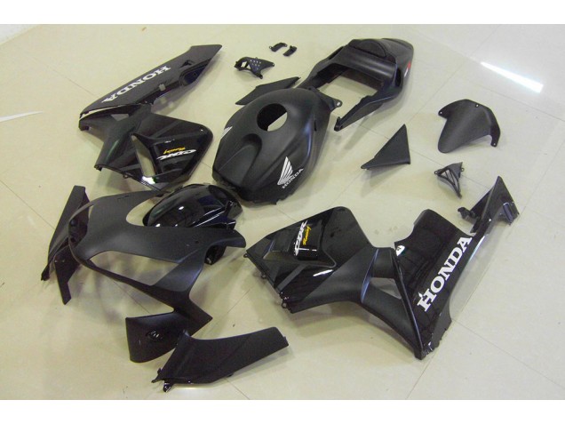 Custom 2003-2004 Black Honda CBR600RR Motor Bike Fairings