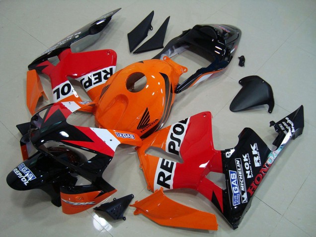 Custom 2003-2004 Repsol Honda CBR600RR Motorcycle Replacement Fairings