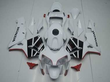 Custom 2003-2004 White Black Honda CBR600RR Motor Fairings & Bodywork