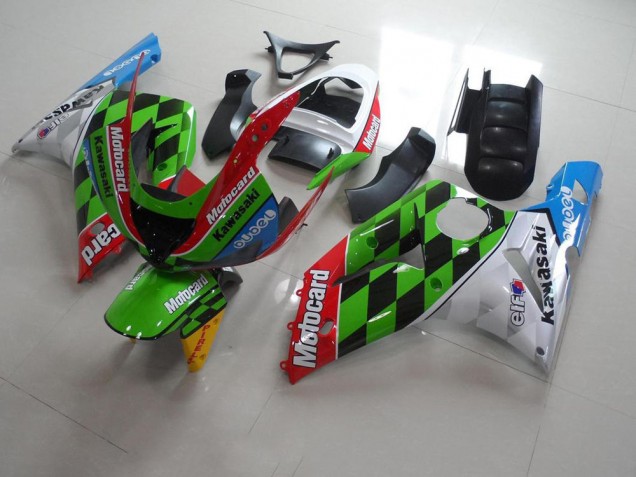 Custom 2003-2004 Motocard Kawasaki ZX6R Motorbike Fairing