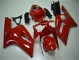 Custom 2003-2004 Red Kawasaki ZX6R Motor Fairings