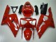 Custom 2003-2004 Red Kawasaki ZX6R Motor Fairings