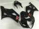 Custom 2003-2004 Glossy Black Suzuki GSXR 1000 Motor Fairings