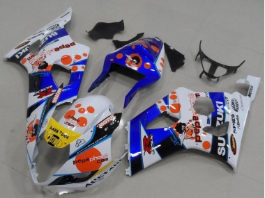 Custom 2003-2004 Pepe Phone Suzuki GSXR 1000 Motor Bike Fairings