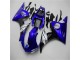 Aftermarket 2003-2005 Blue White Black Yamaha YZF R6 Motorcycle Fairings Kit