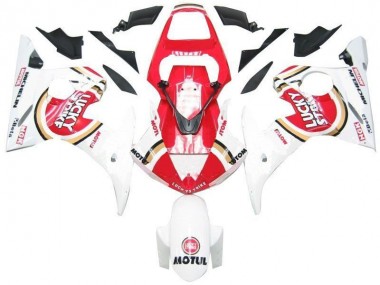 Aftermarket 2003-2005 White Red Lucky Strike Yamaha YZF R6 Replacement Fairings