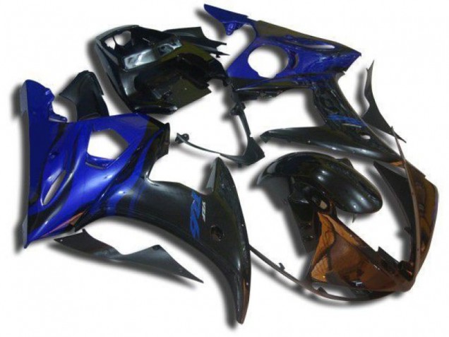 Aftermarket 2003-2005 Blue Flame Yamaha YZF R6 Bike Fairing