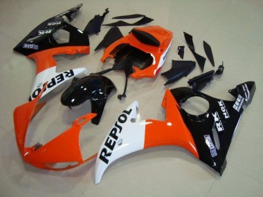 Aftermarket 2003-2005 Repsol Yamaha YZF R6 Motor Bike Fairings