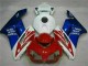 Custom 2004-2005 Red Blue Honda CBR1000RR Bike Fairing