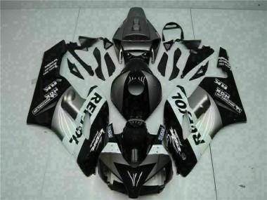 Custom 2004-2005 Grey Black Repsol Honda CBR1000RR Motorcycle Fairings Kits