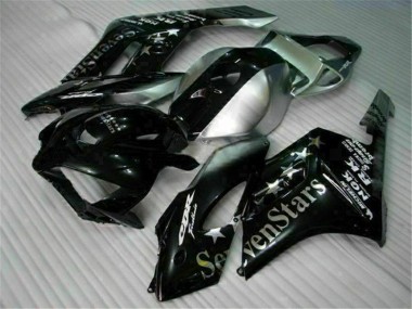 Custom 2004-2005 Black SevenStars Honda CBR1000RR Bike Fairings