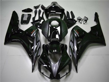 Custom 2004-2005 Grey Black Honda CBR1000RR Motorbike Fairing Kits