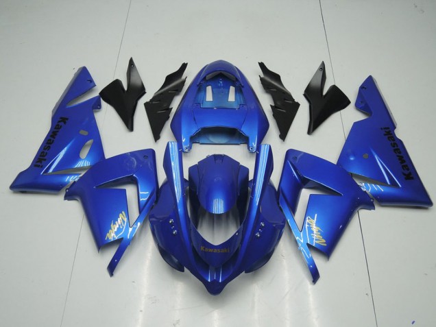 Aftermarket 2003-2005 Candy Blue Kawasaki ZX10R Bike Fairings