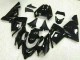 Aftermarket 2003-2005 Glossy Black Kawasaki ZX10R Bike Fairings