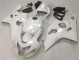 Custom 2004-2005 Glossy White Suzuki GSXR 600/750 Moto Fairings