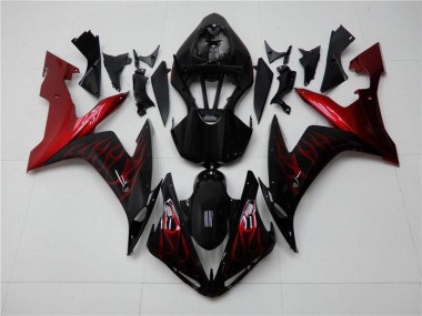 Aftermarket 2004-2006 Red Black Yamaha YZF R1 Bike Fairing