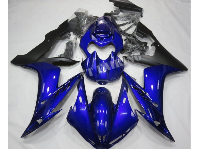 Aftermarket 2004-2006 Blue Black Yamaha YZF R1 Bike Fairings