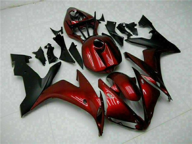 Aftermarket 2004-2006 Red Black Yamaha YZF R1 Motorcycle Fairings
