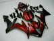 Custom 2004-2006 Red Black Yamaha YZF R1 Motorcycle Fairings