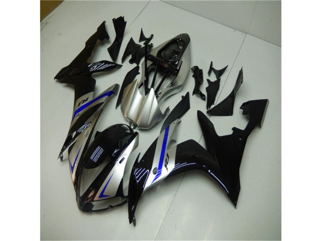 Custom 2004-2006 Blue Black Silver Yamaha YZF R1 Motorbike Fairing