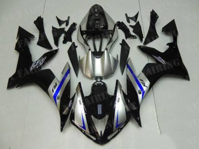 Custom 2004-2006 Blue Black Silver Yamaha YZF R1 Motorbike Fairing