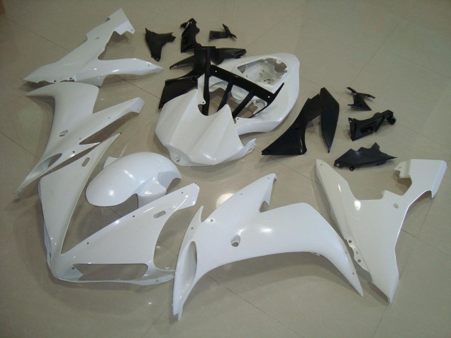 Aftermarket 2004-2006 Pearl White Yamaha YZF R1 Motorcycle Fairings Kit