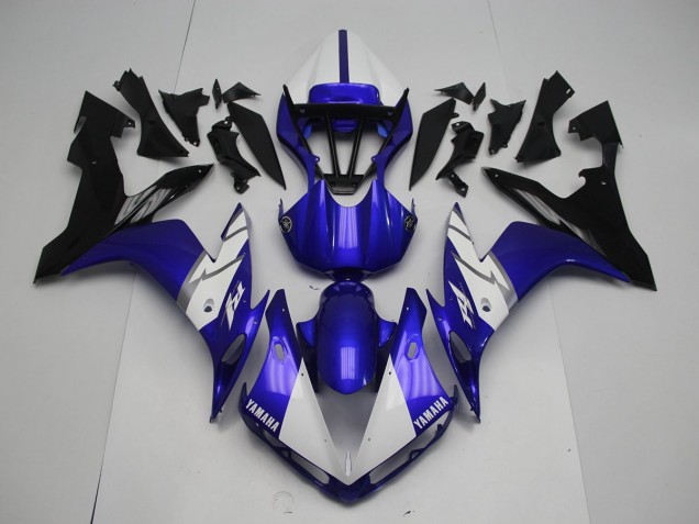 Aftermarket 2004-2006 Blue Black Yamaha YZF R1 Motorcycle Fairings