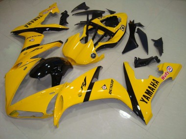 Aftermarket 2004-2006 Yellow Black Yamaha YZF R1 Motor Bike Fairings