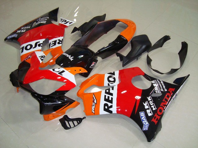 Custom 2004-2007 New Repsol Honda CBR600 F4i Motorcycle Fairings Kits