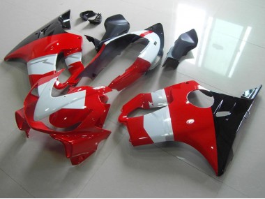 Aftermarket 2004-2007 Red White Black Honda CBR600 F4i Motorcycle Fairings Kit