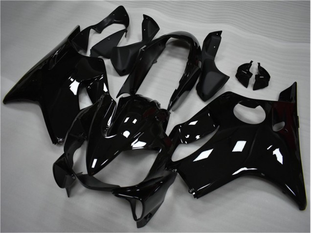 Aftermarket 2004-2007 Glossy Black Honda CBR600 F4i Motorcycle Fairing Kits & Bodywork