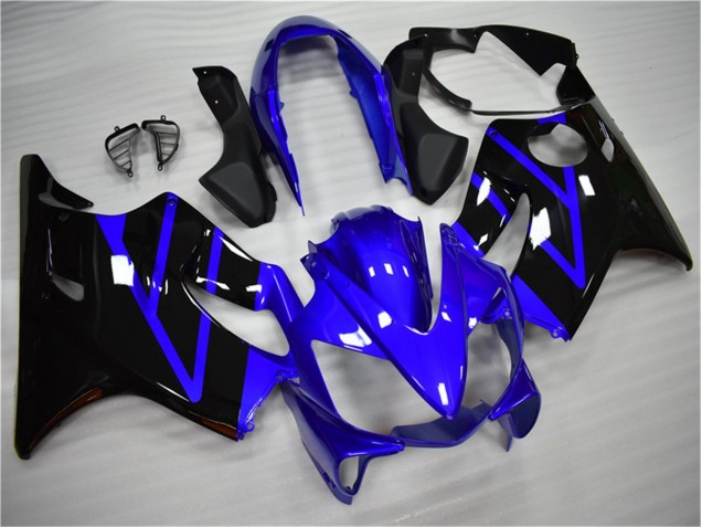 Custom 2004-2007 Blue Black Honda CBR600 F4i Motorbike Fairing