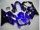 Custom 2004-2007 Blue Black Honda CBR600 F4i Motorbike Fairing