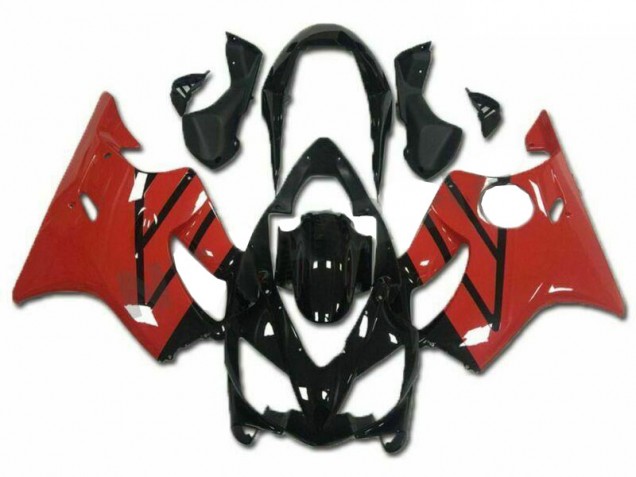 Aftermarket 2004-2007 Red Black Honda CBR600 F4i Bike Fairing