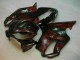 Custom 2004-2007 Red Flame Honda CBR600 F4i Bike Fairings