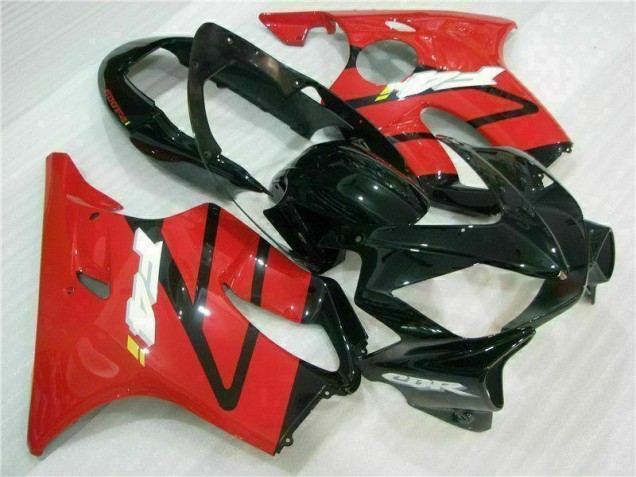 Custom 2004-2007 Red Black Honda CBR600 F4i Motor Fairings