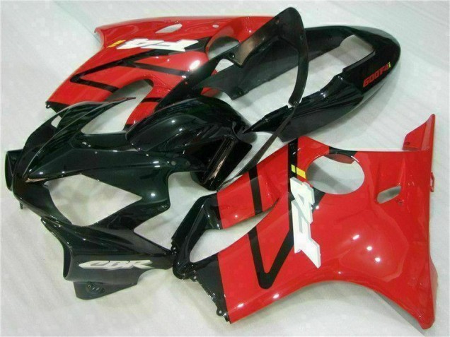 Custom 2004-2007 Red Black Honda CBR600 F4i Motor Fairings