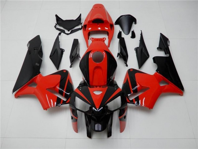 Aftermarket 2005-2006 Red Black Honda CBR600RR Motorbike Fairing & Bodywork