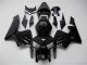 Custom 2005-2006 Glossy Black Honda CBR600RR Motorcycle Fairing Kit