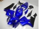 Custom 2005-2006 Blue Black Honda CBR600RR Motorbike Fairing Kits