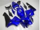 Custom 2005-2006 Blue Black Honda CBR600RR Motorbike Fairing Kits