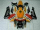 Custom 2005-2006 Orange Black Repsol Honda CBR600RR Motorbike Fairing