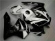 Custom 2005-2006 Black Honda CBR600RR Motorcycle Fairing Kit