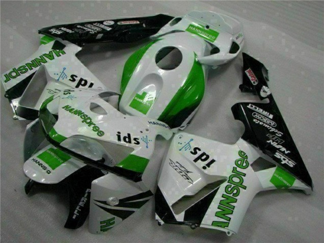 Custom 2005-2006 Green Honda CBR600RR Motor Bike Fairings