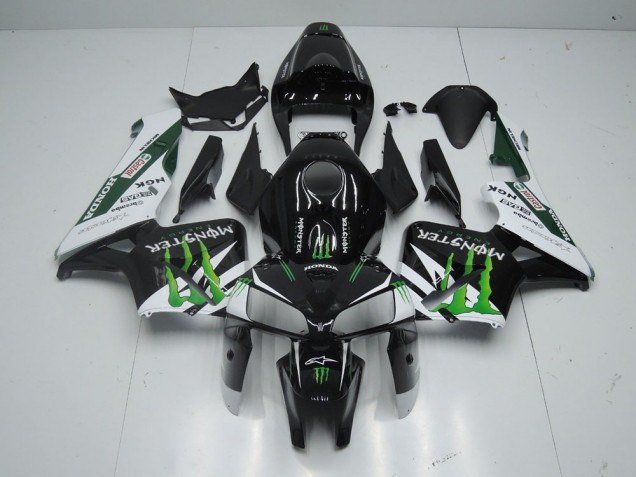 Custom 2005-2006 Black Monster Honda CBR600RR Motorcycle Fairing