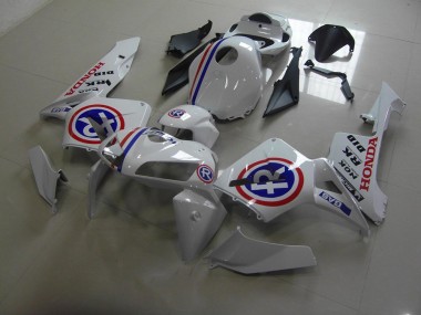 Custom 2005-2006 Blue White Red Honda CBR600RR Motorcycle Bodywork