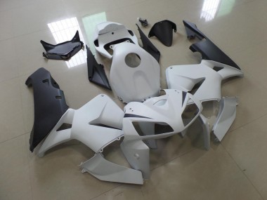 Custom 2005-2006 White Black Honda CBR600RR Motorcycle Fairing Kits