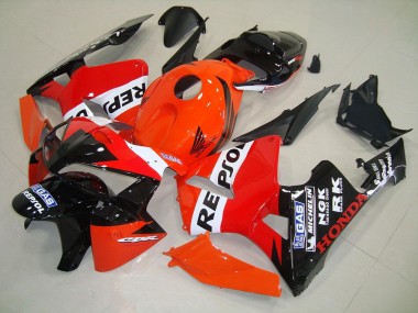 Custom 2005-2006 Repsol Honda CBR600RR Motorbike Fairing Kits