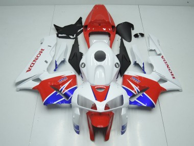 Aftermarket 2005-2006 White HRC Honda CBR600RR Replacement Fairings