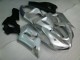 Aftermarket 2005-2006 Silver Black Kawasaki ZX6R Motorcycle Fairing Kit